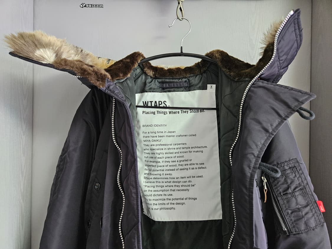 더블탭스 N3B 봄버 자켓 WTAPS 새상품 상품이미지8