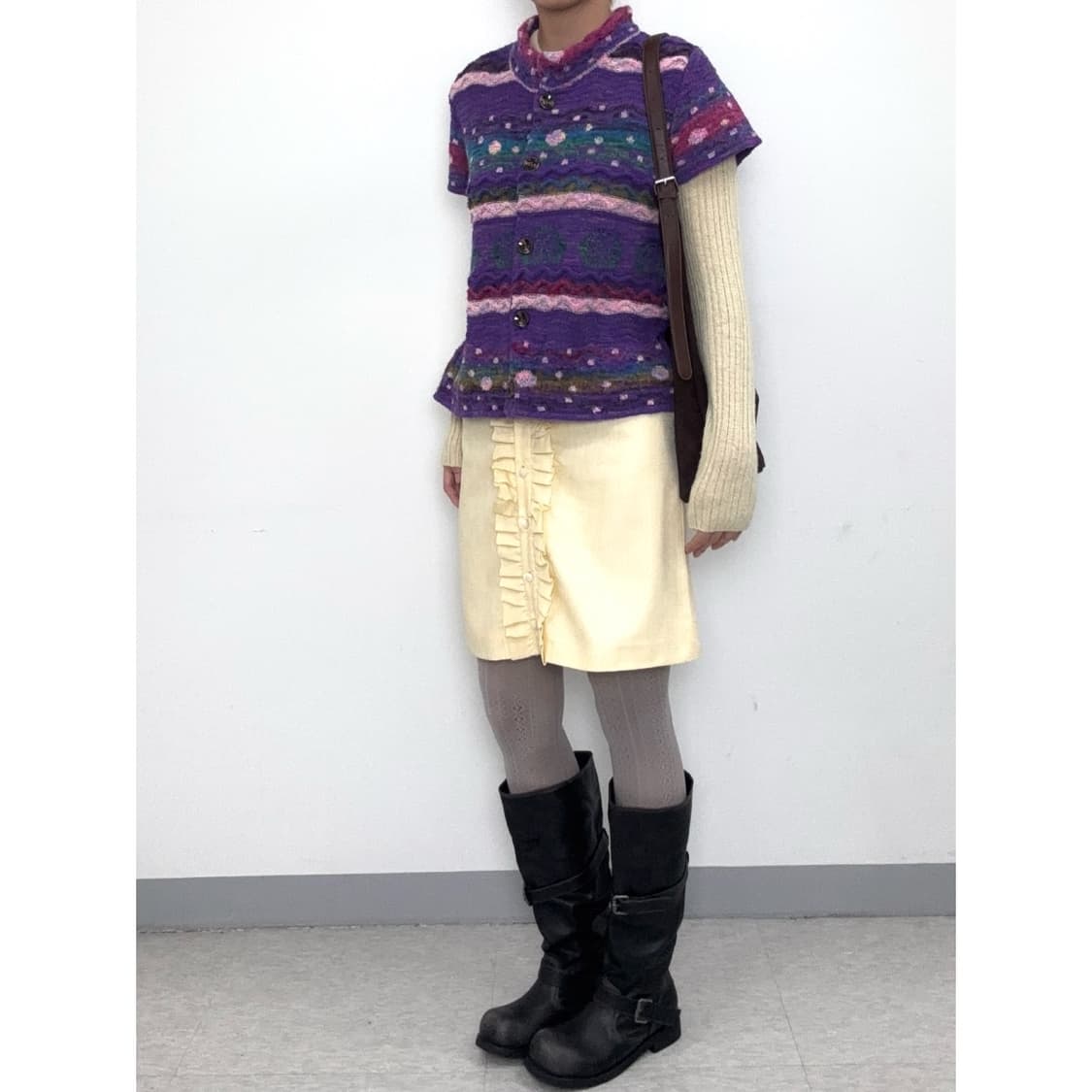 빈티지 하프 니트 상품이미지2
