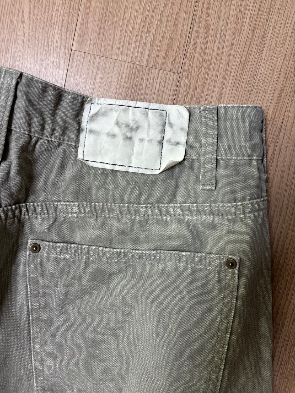 디스이즈네버댓 워시드 카펜터 팬츠 스톤 L 사이즈 상품이미지3