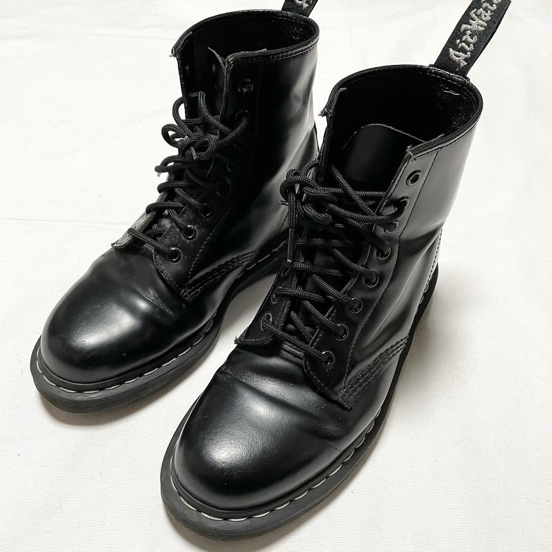 닥터마틴 8홀 화이트 스티치  상품이미지5