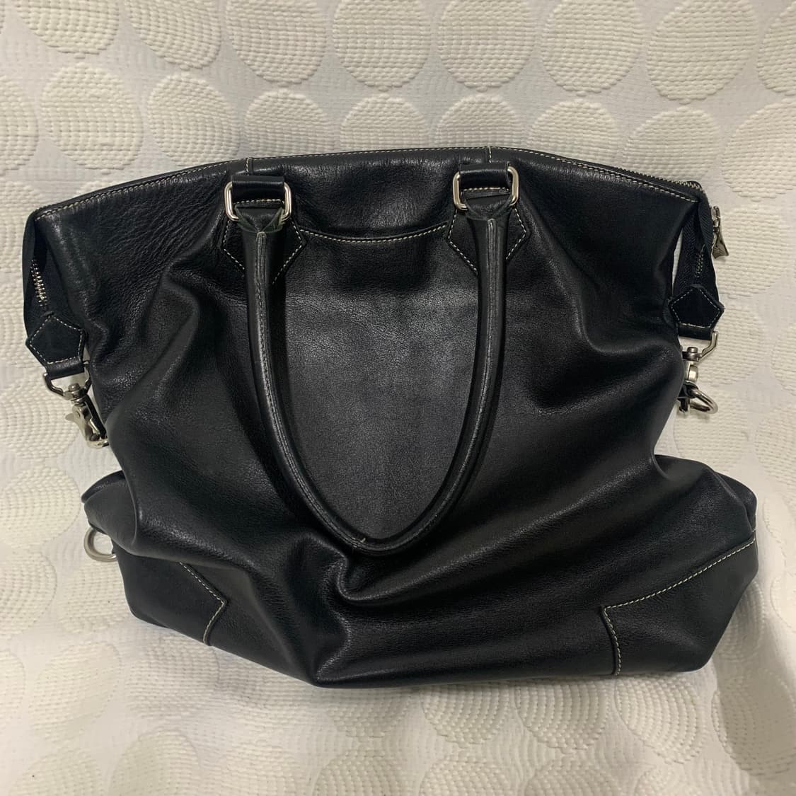 비비안웨스트우드 스티치 가죽 가방 상품이미지4