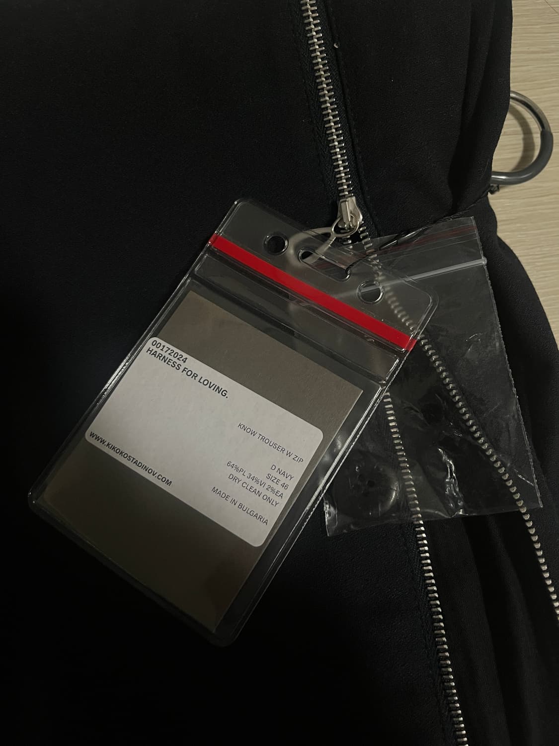 46) knox trouser 네이비 녹스 상품이미지2