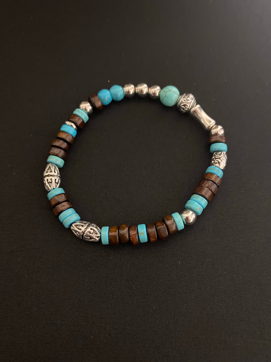 빈티지 네추럴 우드 팔찌 상품이미지2