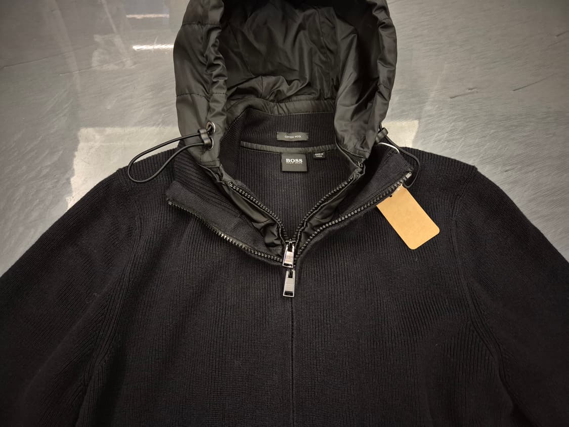 HUGO BOSS 울 패디드 니트 짚업 상품이미지5