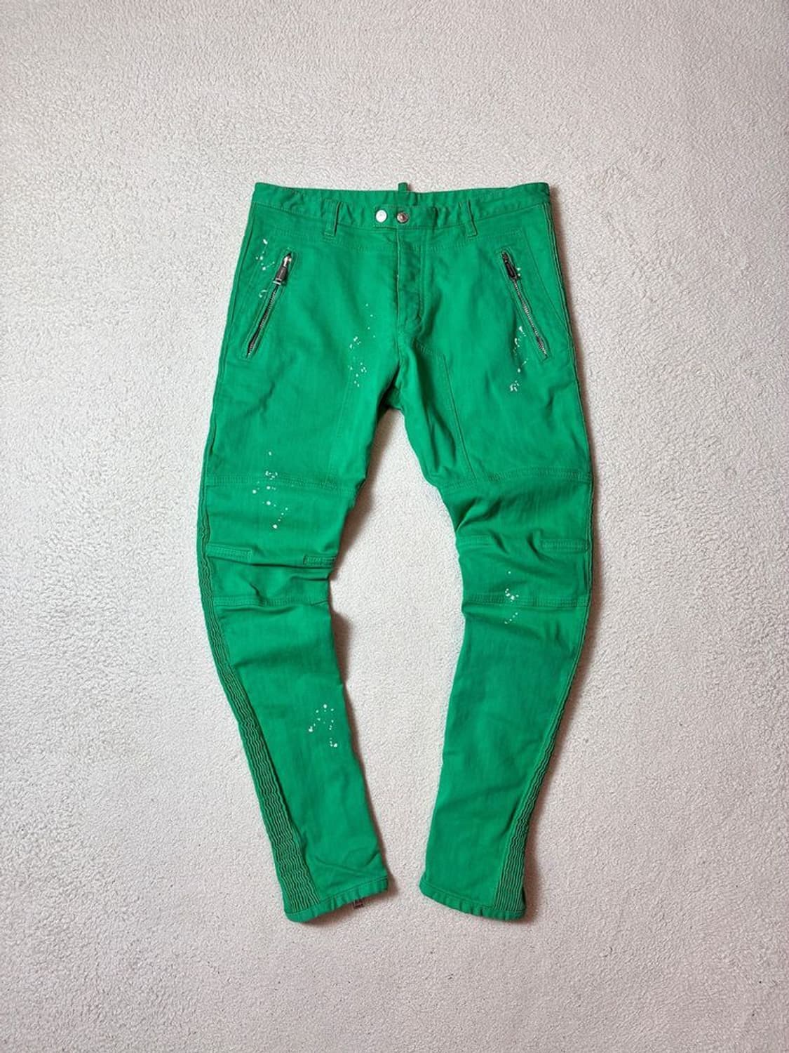 디스퀘어드2 00's Y2K 해체주의 바이커 팬츠 PN7824 상품이미지1