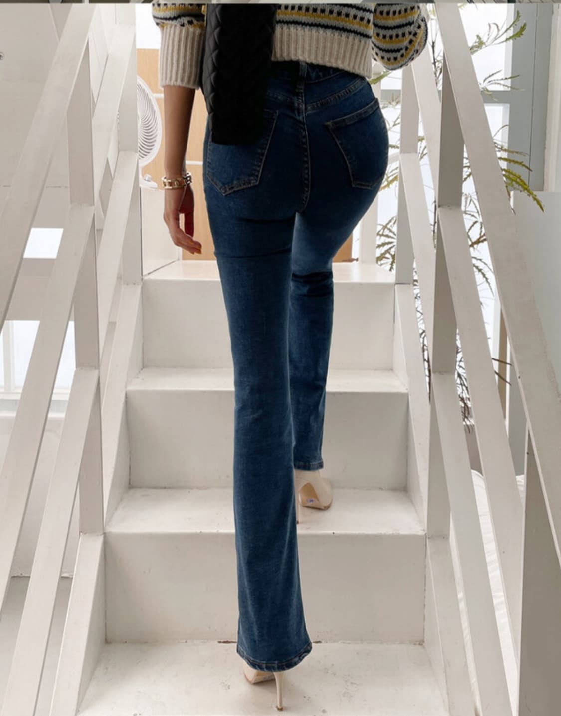 부츠컷 데님 팬츠 청바지 상품이미지2