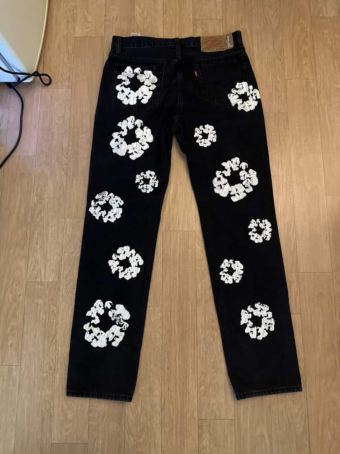 데님 티어스 더 코튼 리쓰 진 블랙 상품이미지3