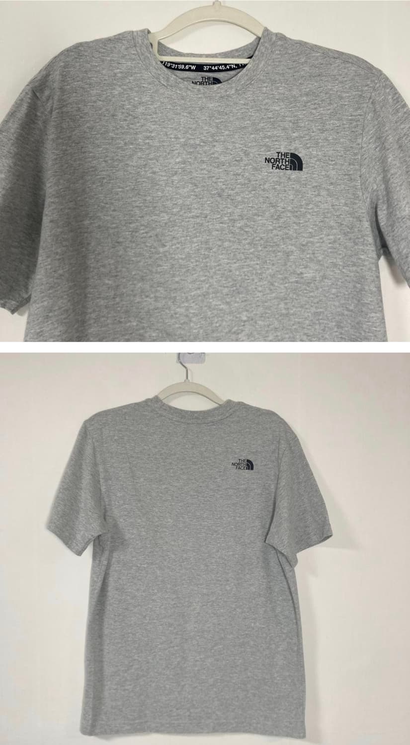 노스페이스 그레이반팔티S   상품이미지2