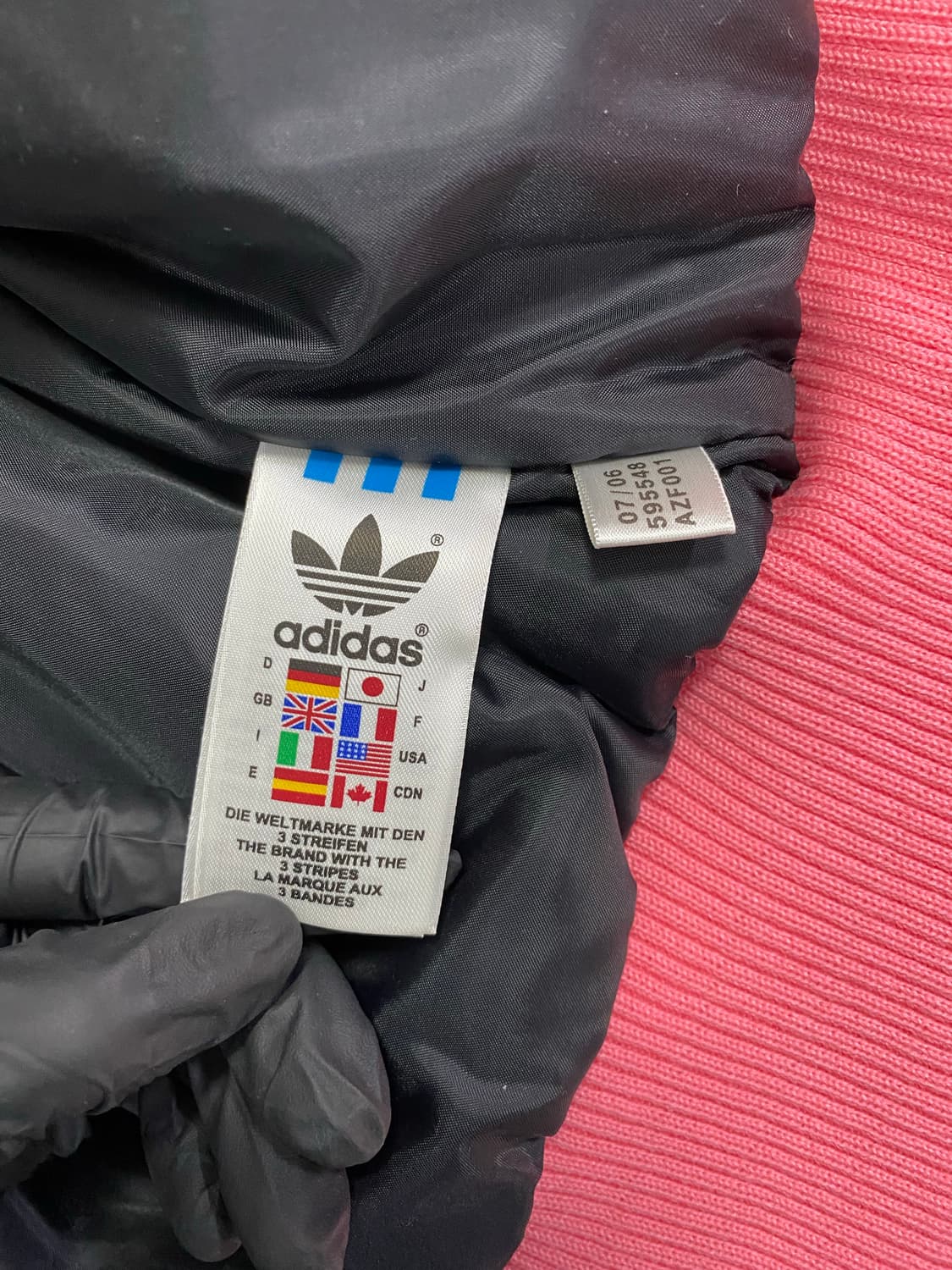 아디다스 댄스 38 봄버 패딩 자켓 새상품 S 상품이미지6