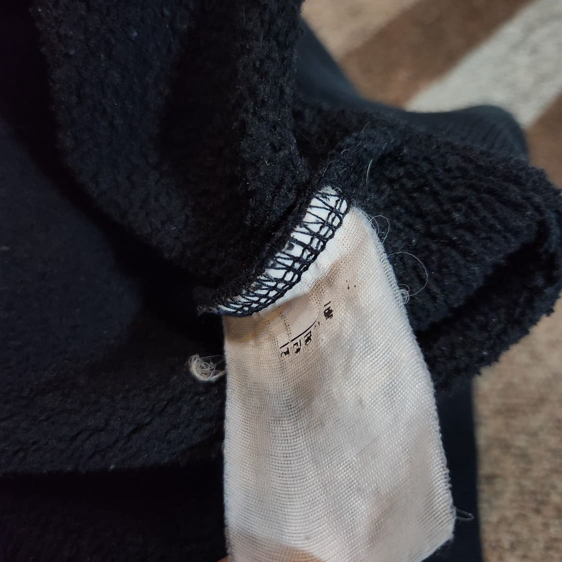 폴로랄프로렌 치프키프 블랙와치 스웻 반집업 XXL 상품이미지4