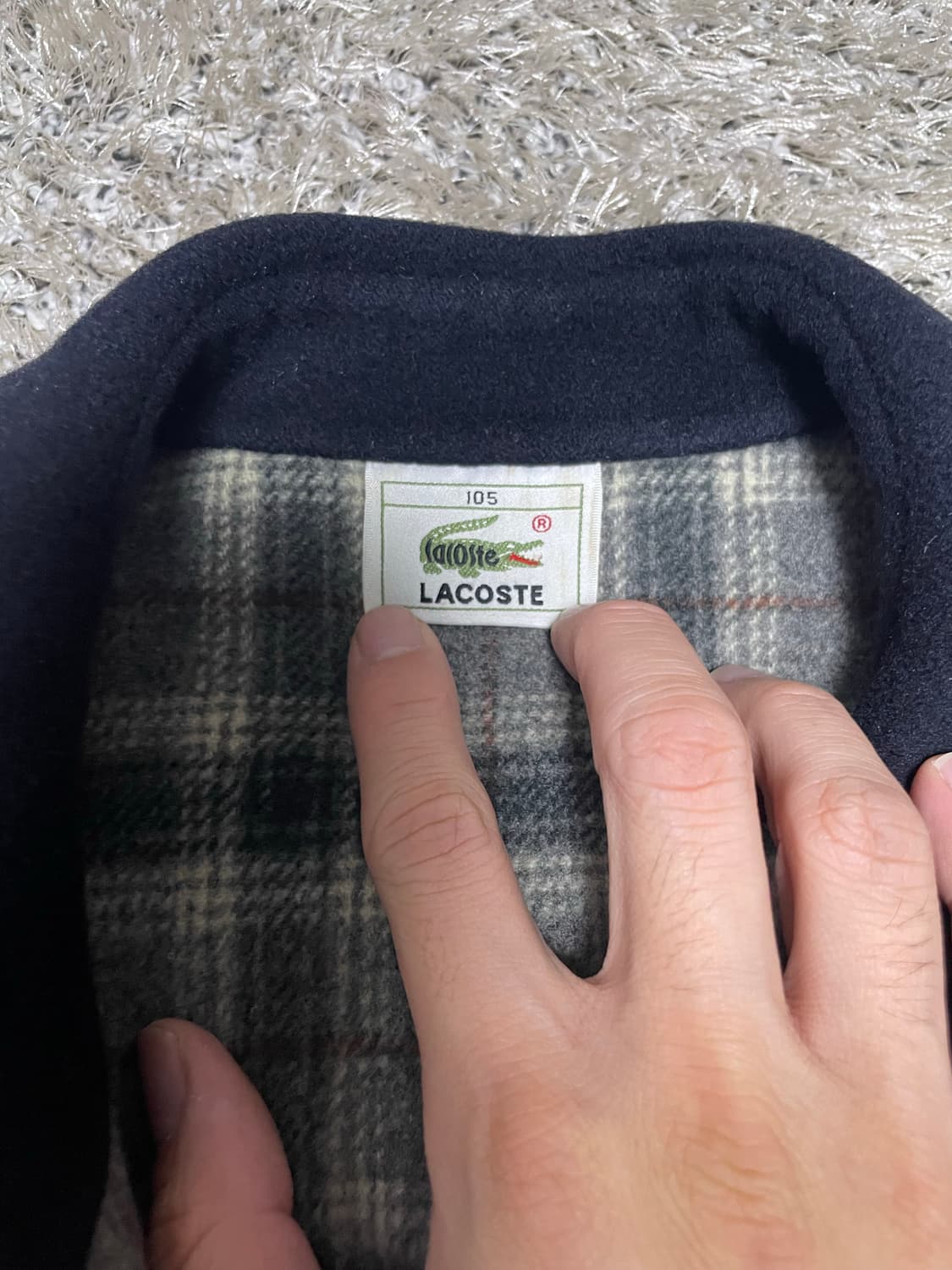 라코스테 울 자켓 사이즈 105~110 상품이미지4