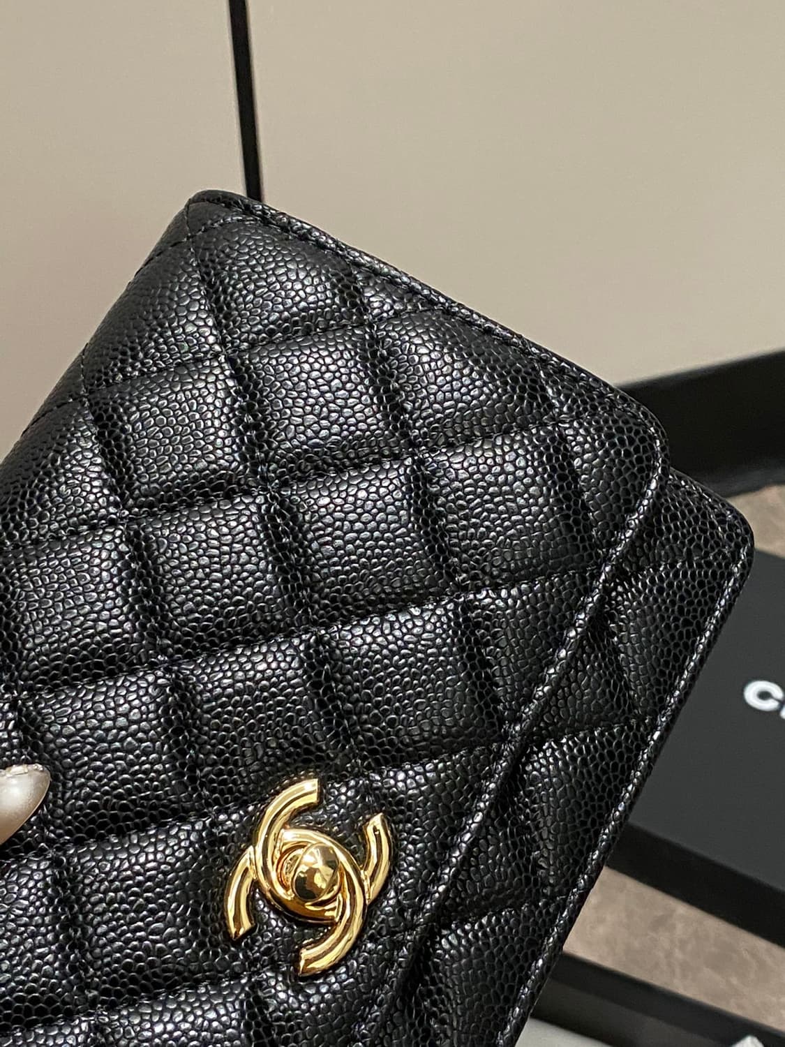 샤넬 클래식 WOC 체인지갑 금장 미니백 상품이미지2