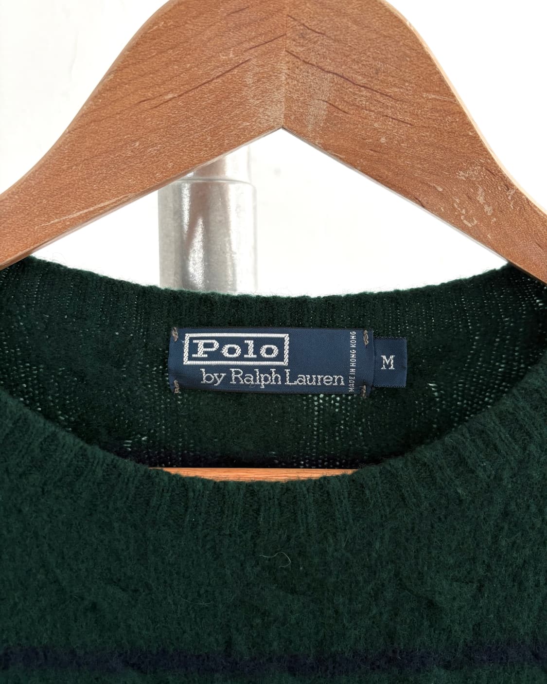 Polo 폴로 랄프로렌 단가라패턴 케이블 니트 상품이미지6