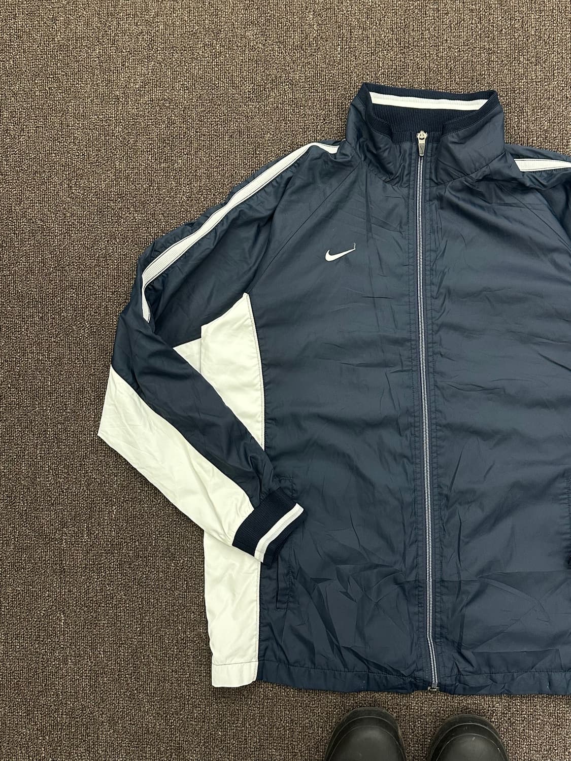 S)Nike 빈티지 네이비 윈드 브레이커 상품이미지3