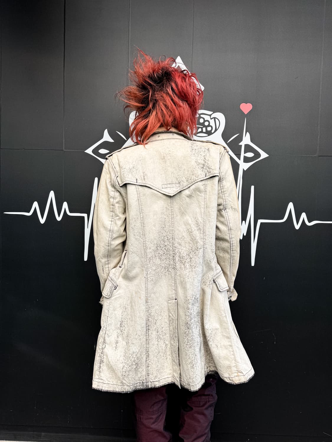 IN THE ATTIC – Dirty Washed Coat 상품이미지5