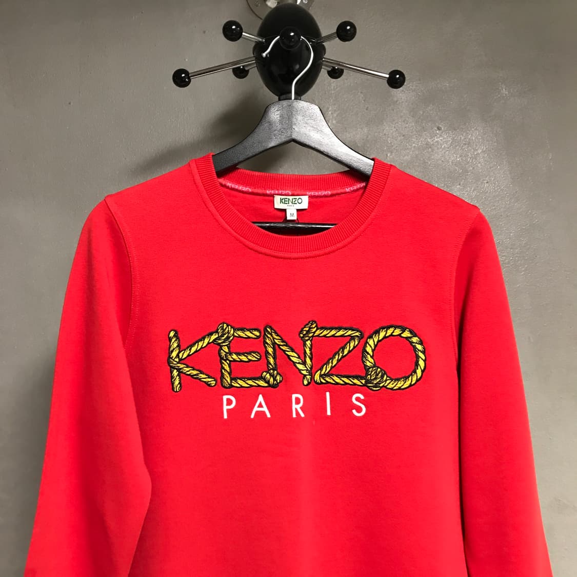 겐조 로고 맨투맨 레드 M(W) 상품이미지2