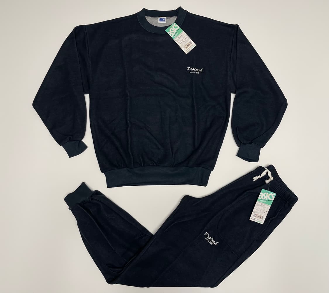아식스 90s 올드 프로룩 맨투맨 스웻셔츠 셋업 빈티지 ASICS OLD 상품이미지1