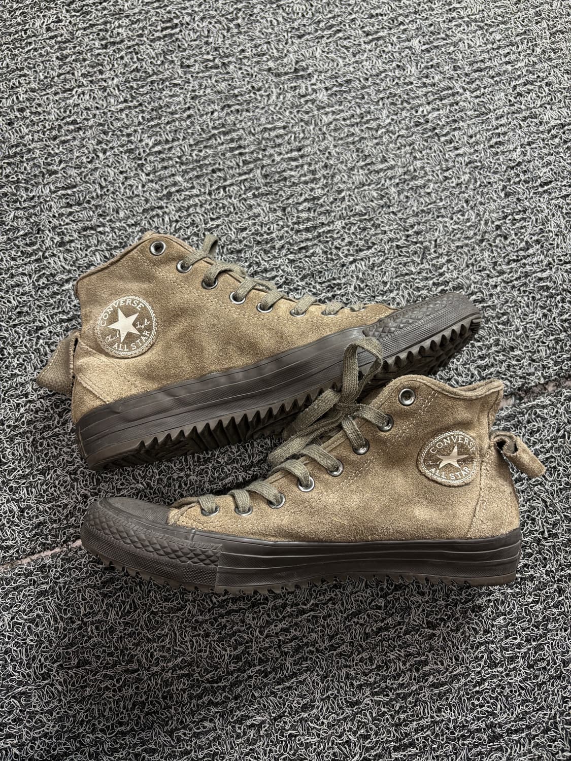 00s 컨버스 올드스쿨 빈티지 스웨이드 척체일러 카키 2266 상품이미지1