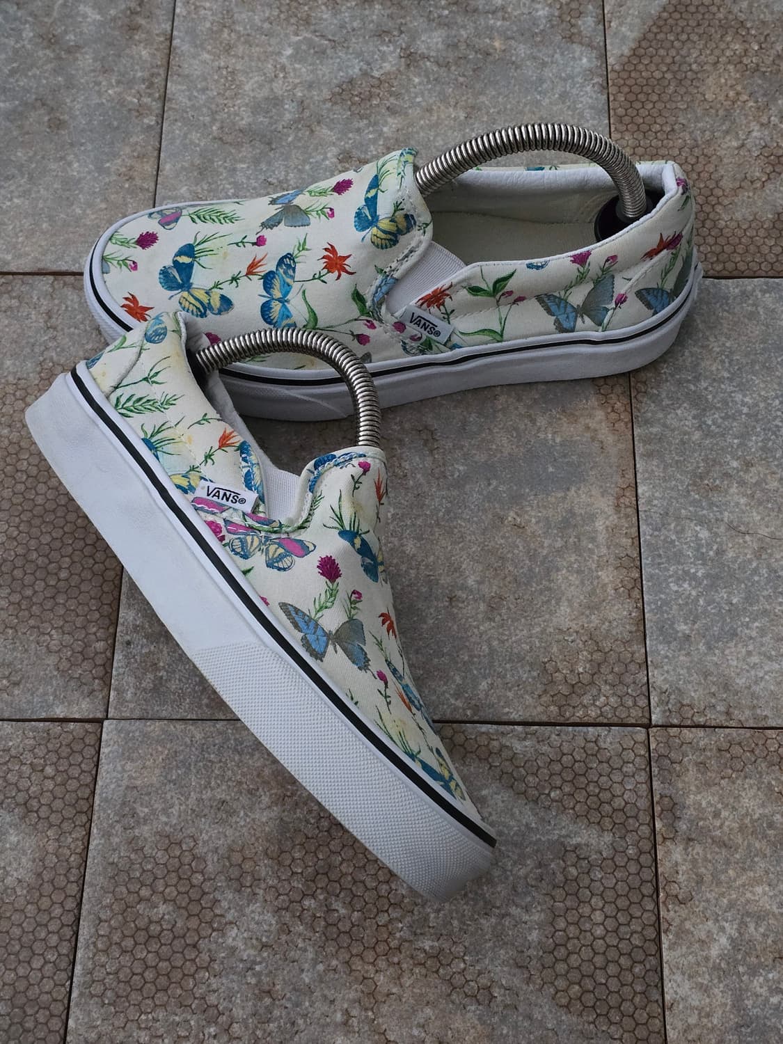 (225)반스 슬립온 버터플라이 플로럴  상품이미지7