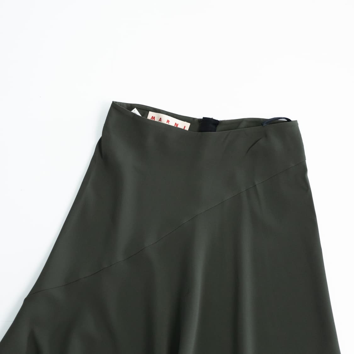 [MARNI] 마르니 사선 절개 드레이프 스커트 상품이미지2