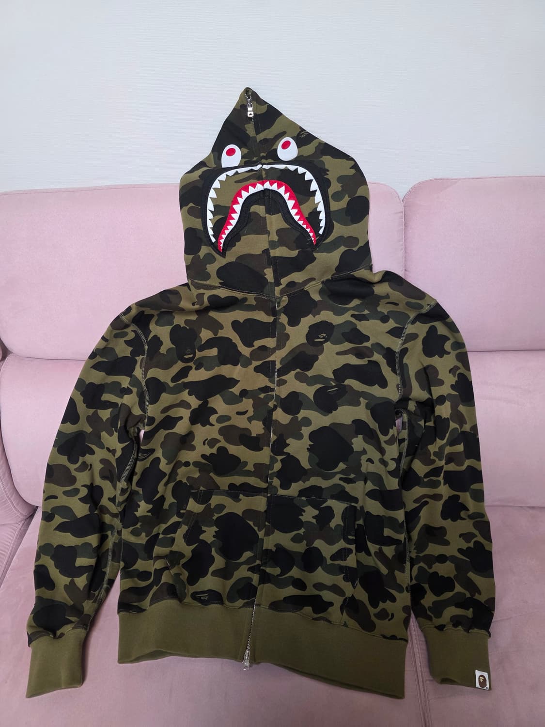 Bape 남자 후드 샤크 XL 상품이미지9