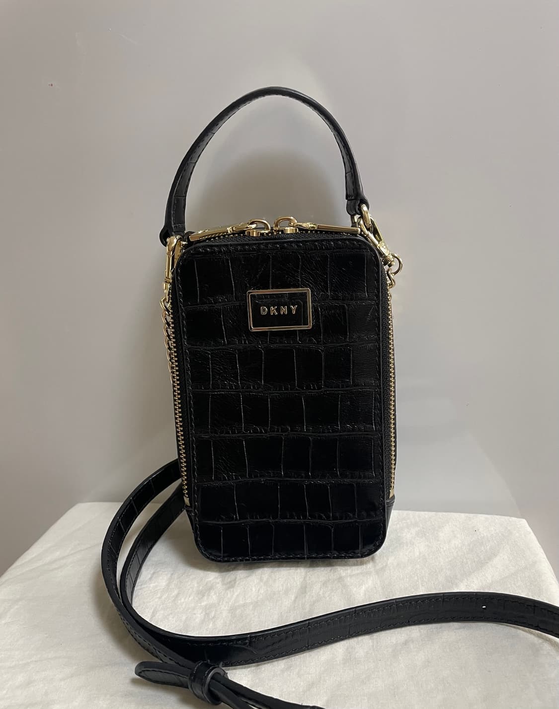 Dkny 폰 크로스바디 미니백 숄더백 토트백 크로스백 체인백 가죽가방 상품이미지5