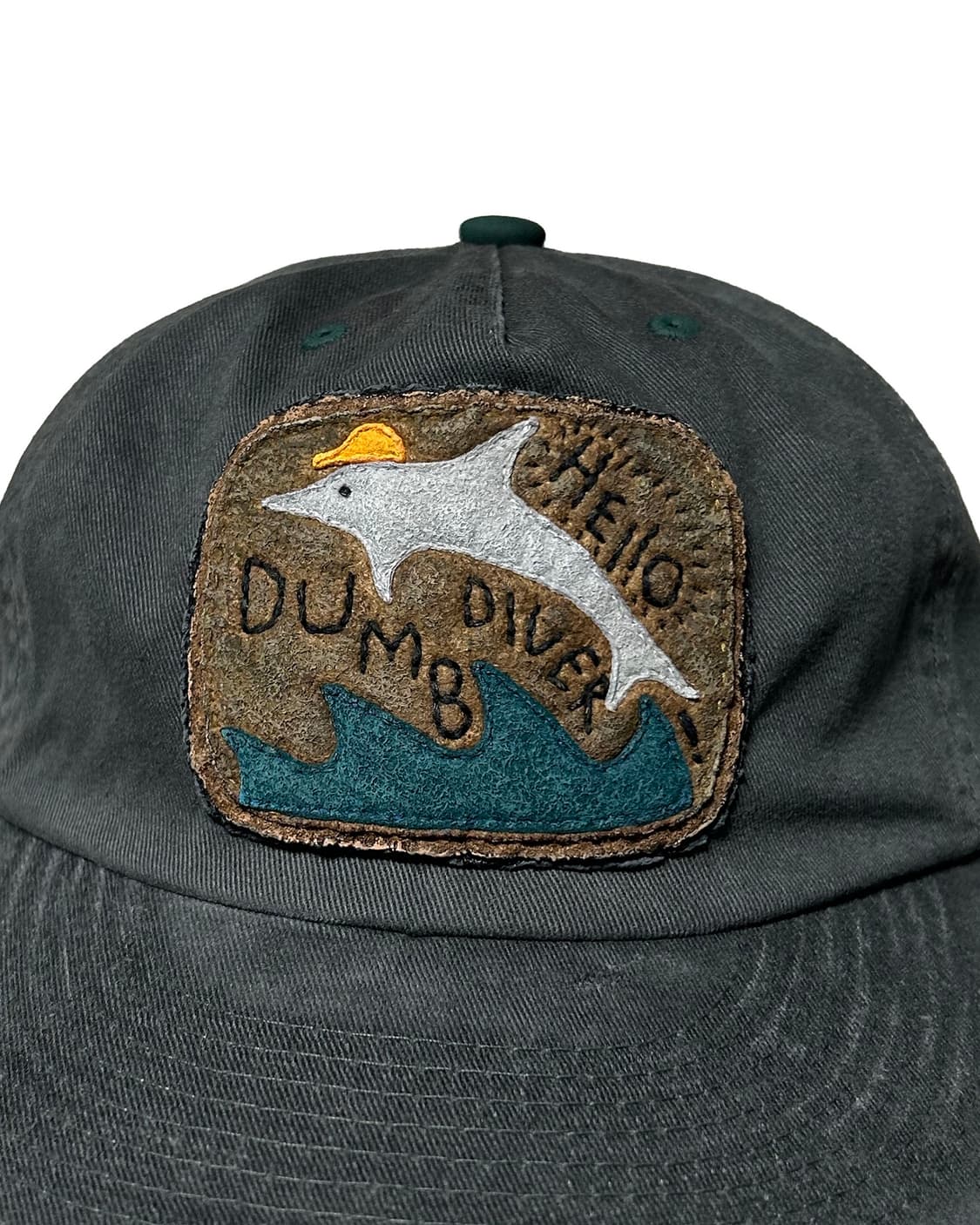 빈티지 5패널 캡 볼캡 모자 핸드메이드 커스텀 제작 상품이미지2