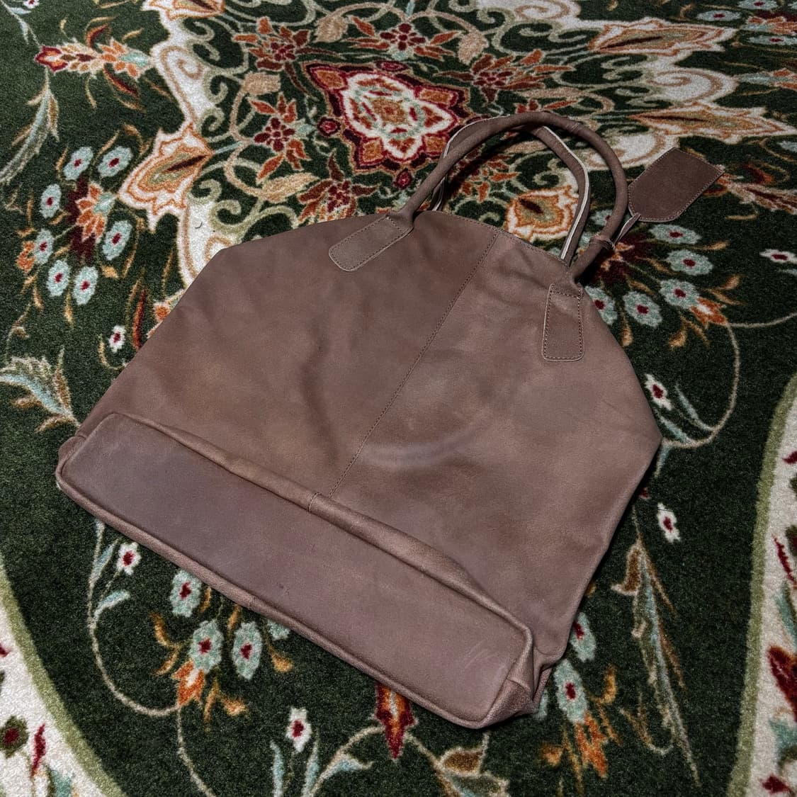 handmade cowhide tote bag 상품이미지3