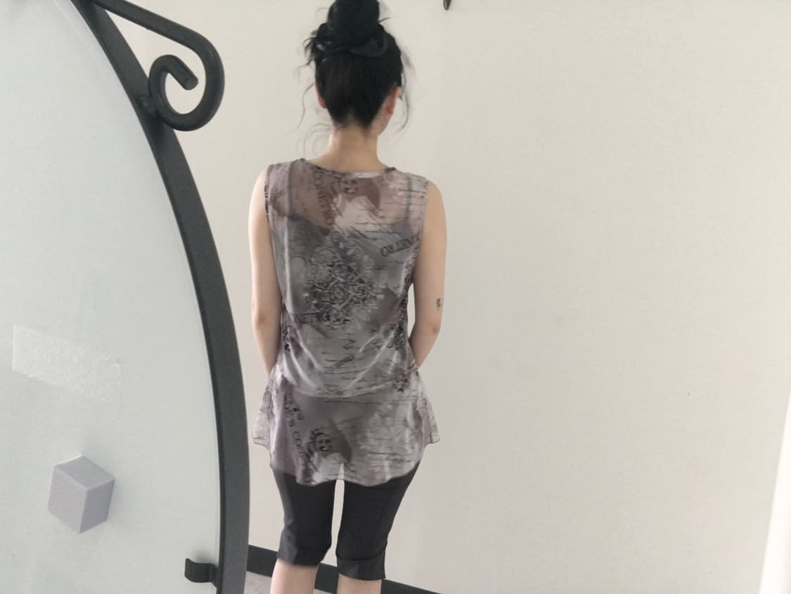 retro sleeveless top 상품이미지4