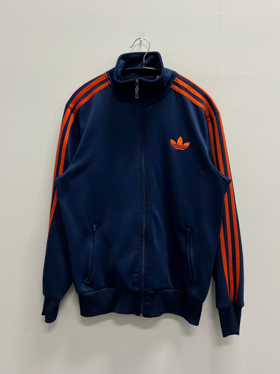 아디다스 구형 파이어버드 트랙탑 져지 네이비/오렌지 상품이미지2