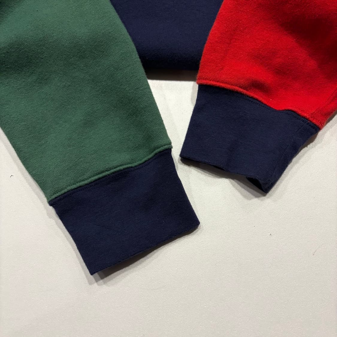 [M] 폴로 랄프로렌 컬러블록 스웻 후드티 C617 상품이미지5