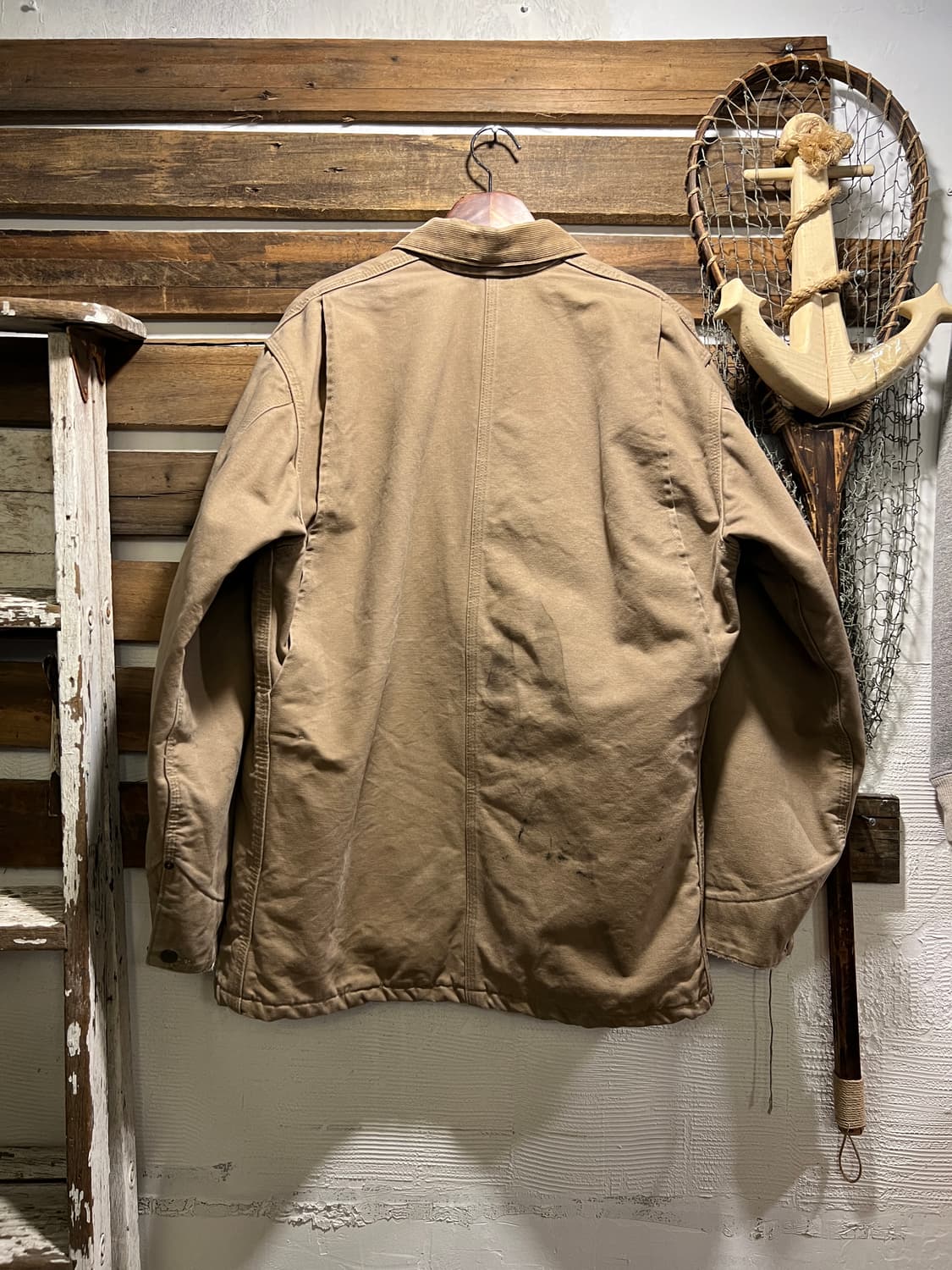 [L]칼하트 Made in USA C02 더티워싱 새들 초어 자켓 상품이미지8
