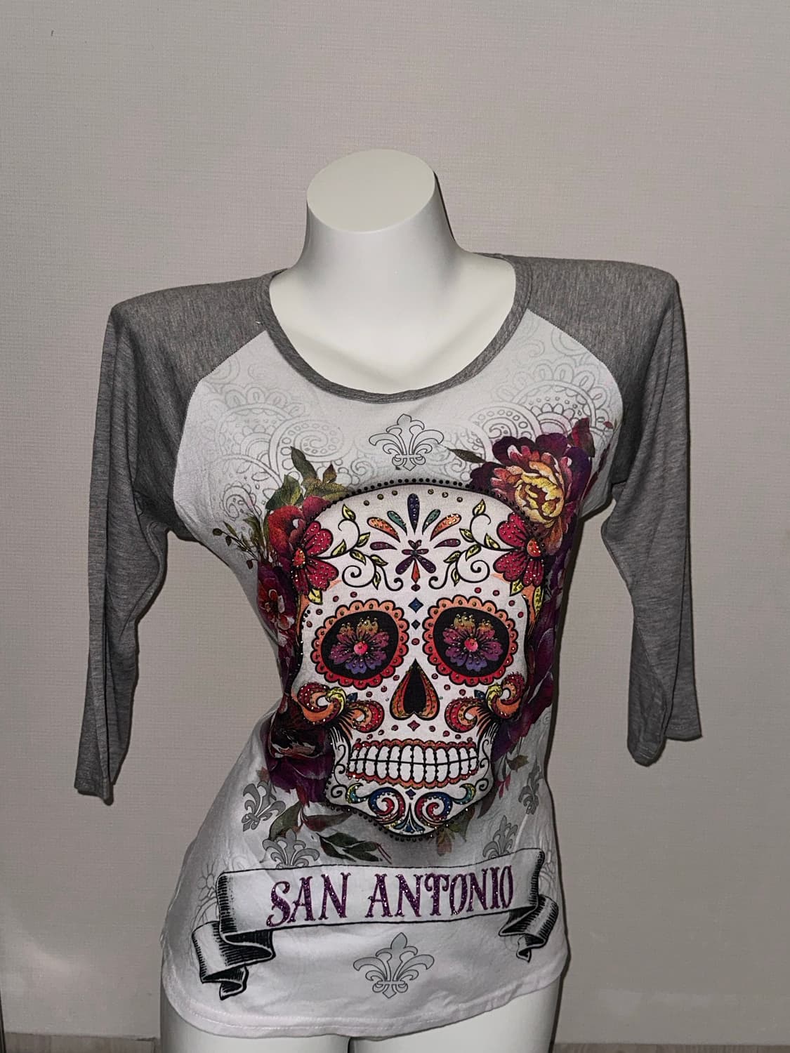 빈티지 큐빅 펑크 나그랑 티셔츠 상품이미지4