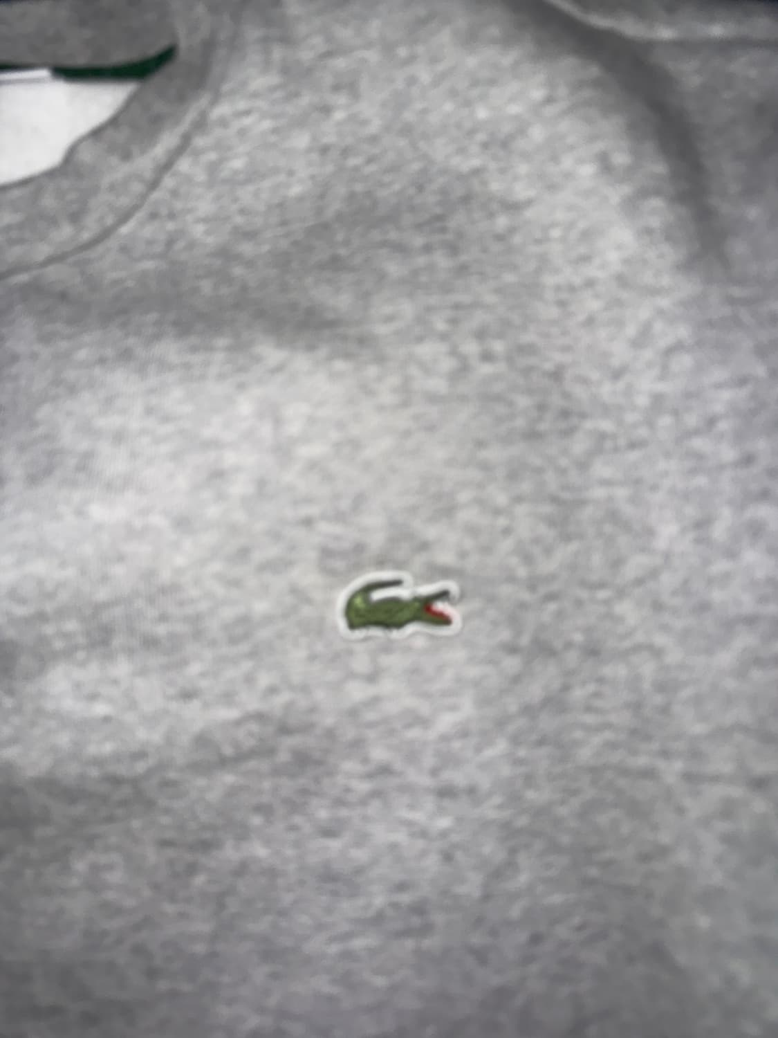 라코스트 기모 맨투맨 상품이미지2