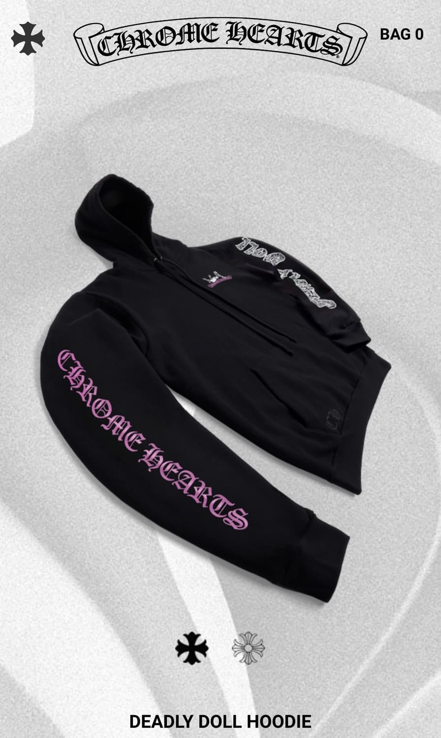 크롬하츠 데들리 돌 후디 2026 상품이미지2