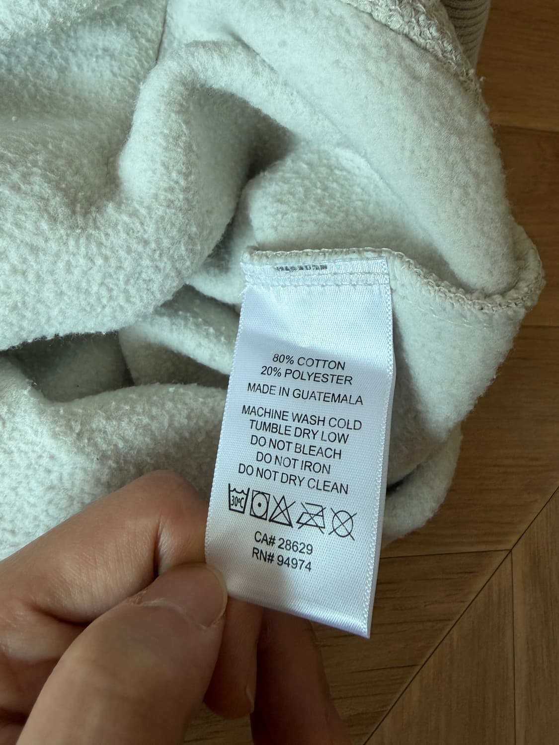 스투시 베이직 후드 S 상품이미지5