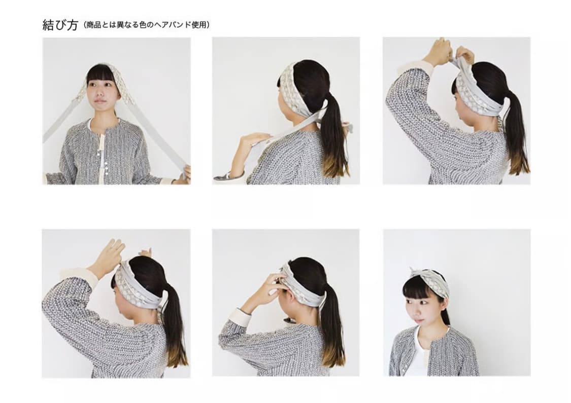 일본 디자이너 Pottenburn Tohkii 헤어밴드 민트코어 상품이미지7