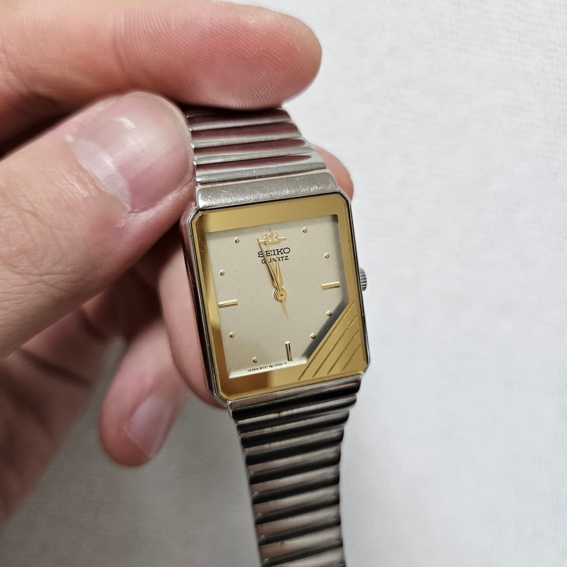 세이코 빈티지 쿼츠 사각 드레스시계 상품이미지3