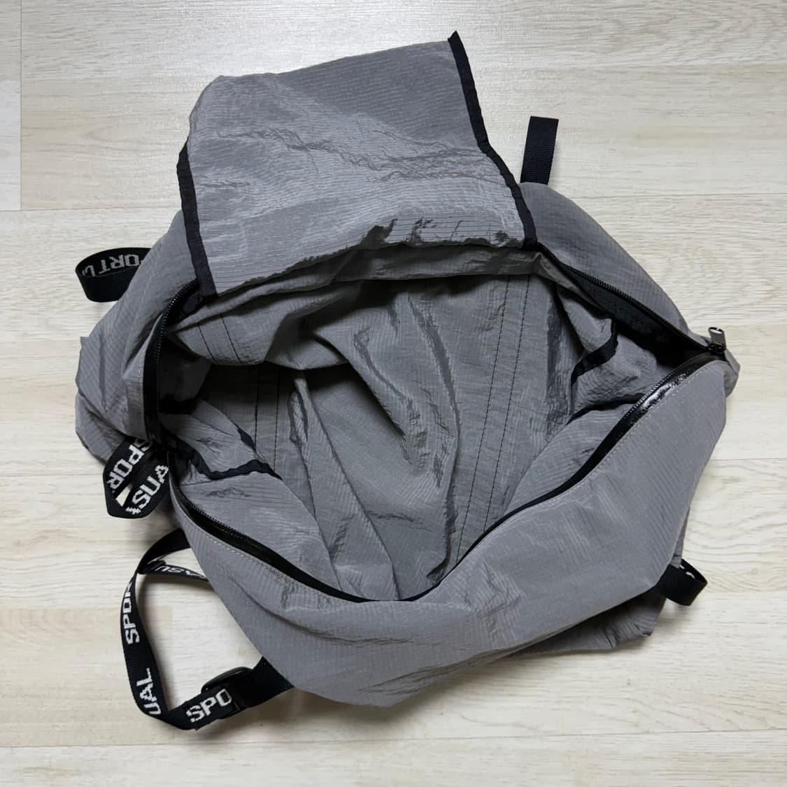 헤리티지플로스 스포츠 짐 백 그레이 상품이미지4