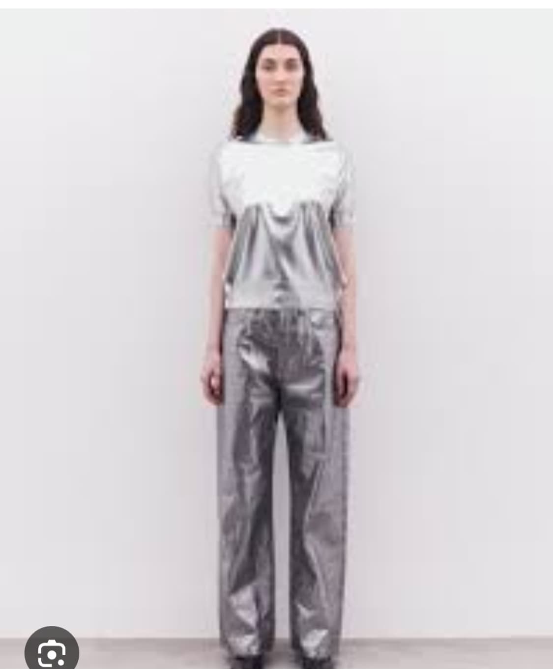 JUNYA WATANABE  준야와타나베 꼼데가르송 2025 메탈릭  티 상품이미지3