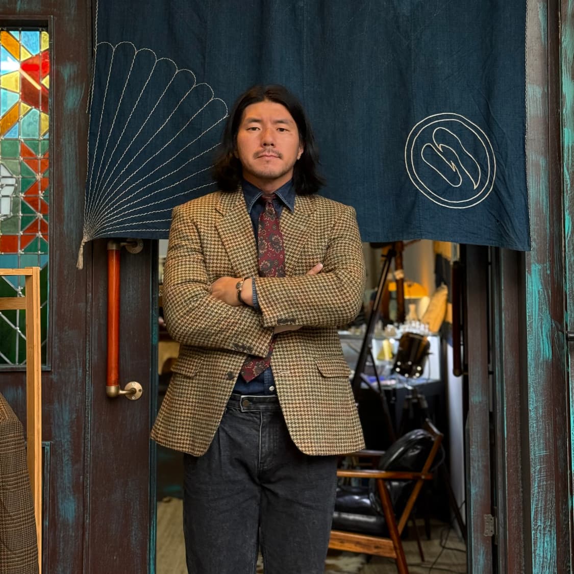 리갈 프랜드 하운드투스 트위드 울 자켓 100 상품이미지7