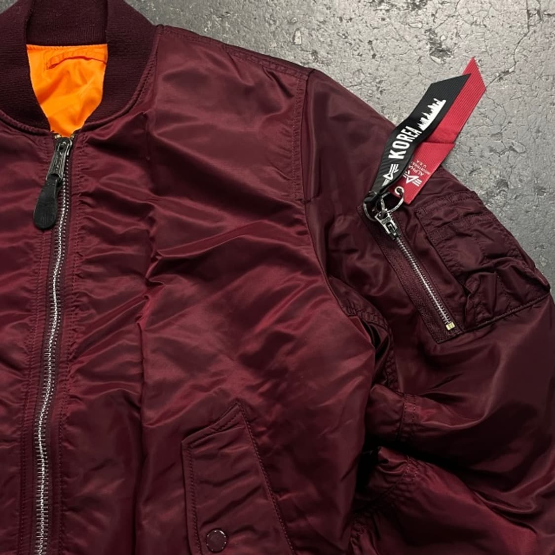 95 알파인더스트리 MA-1 항공접퍼 상품이미지2