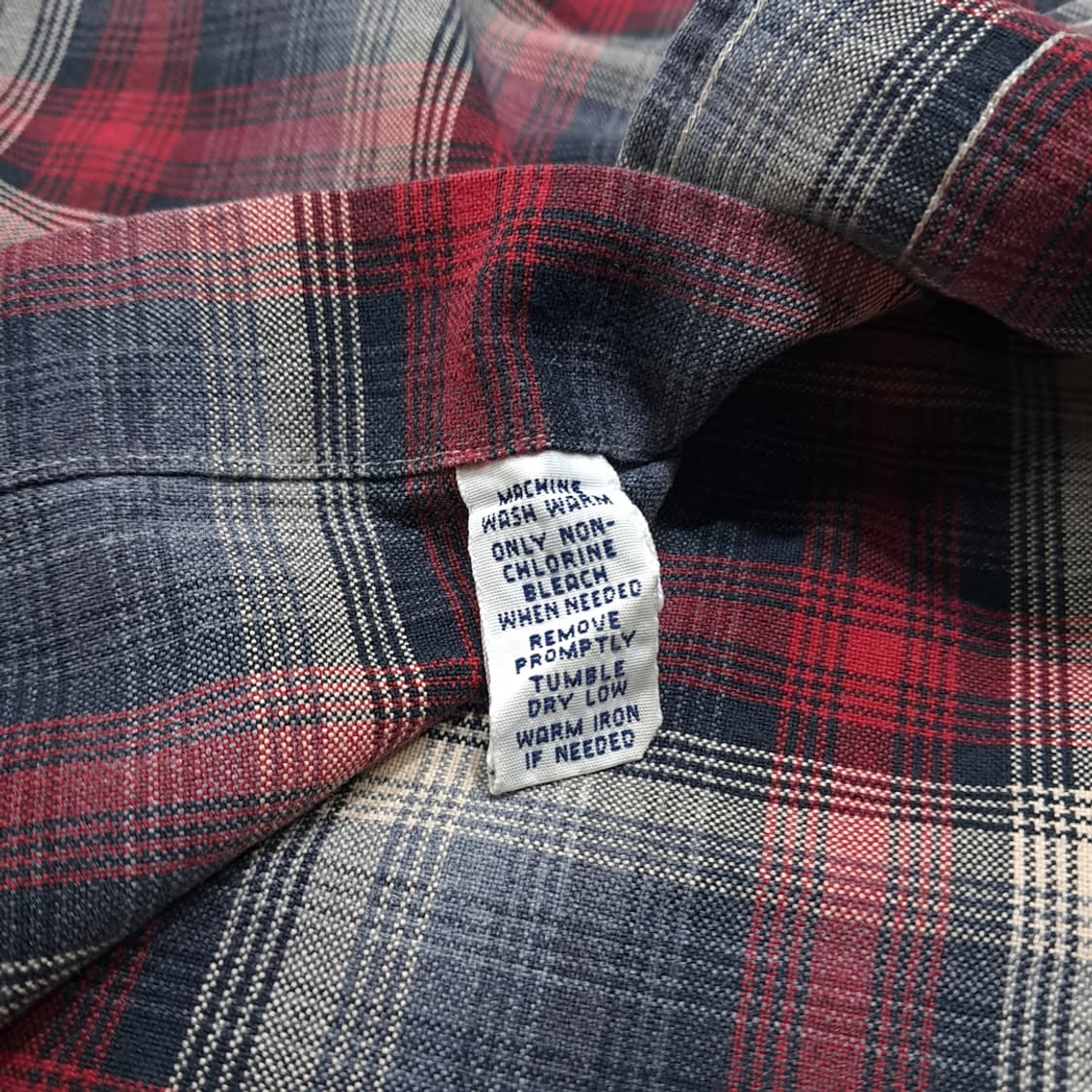 CL921 L 폴로 90s 웨스턴 클래식 체크 셔츠 상품이미지5