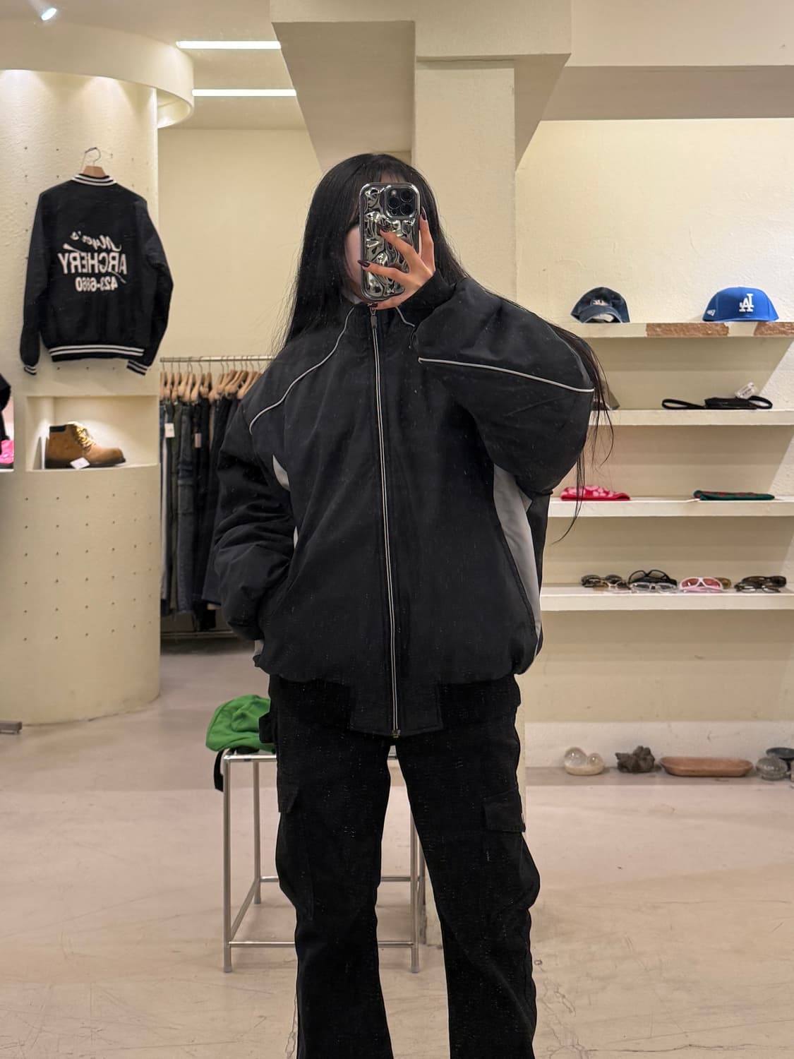 데상트 패딩 바람막이 자켓 U1120 상품이미지1