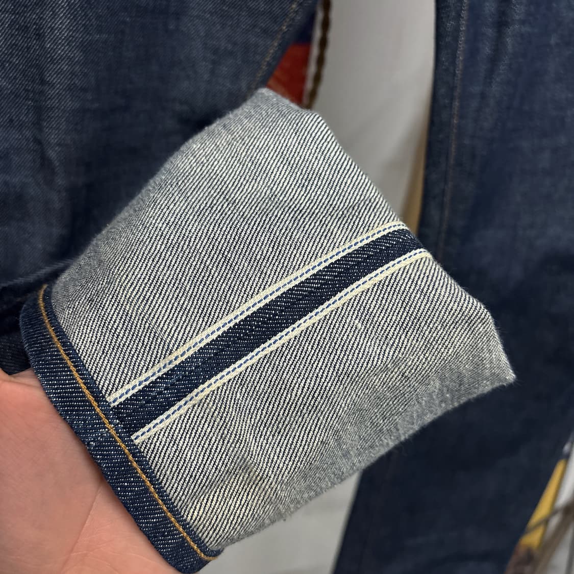 론 허먼 데님 미국생산 헤비온스 셀비지 데님팬츠 N1198 상품이미지5