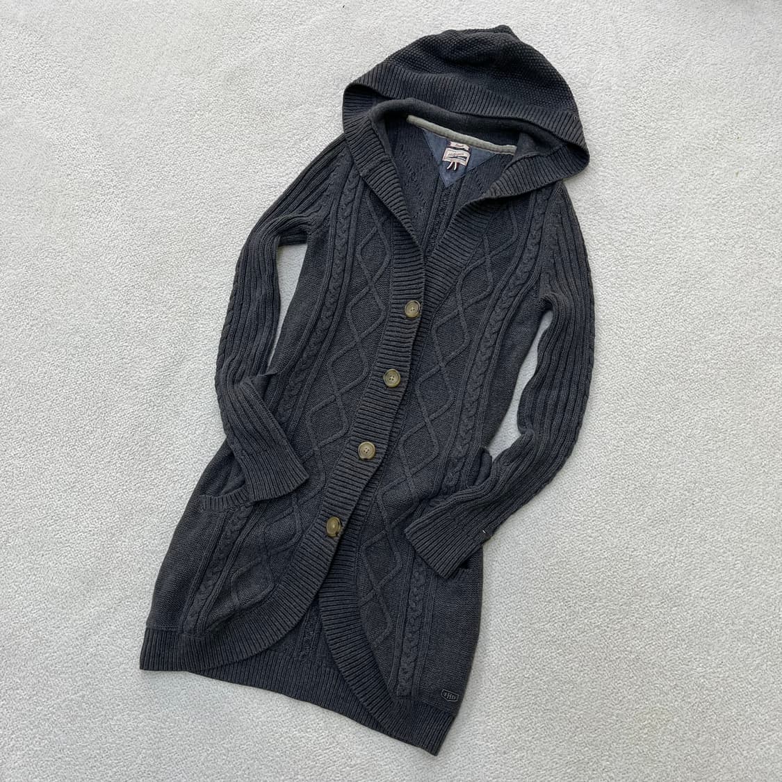 S 타미힐피거 여성 케이블 가디건 0402M 상품이미지1