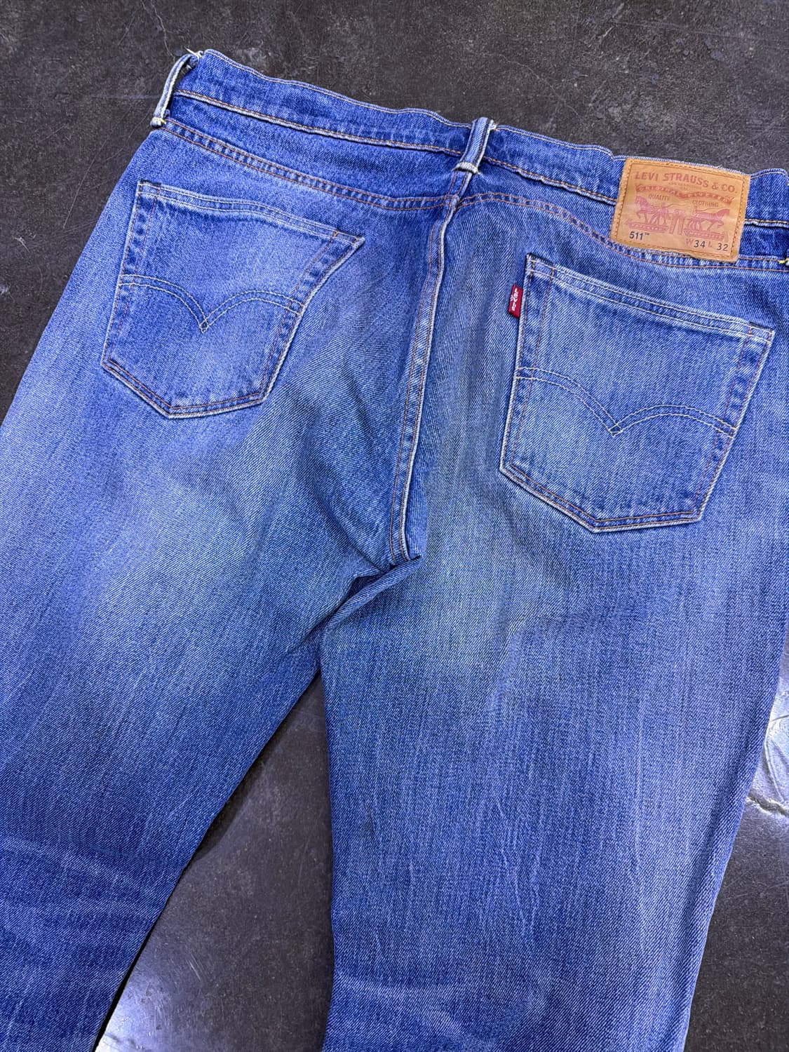 리바이스 511 화이트 오크 콘밀 슬림핏 데님팬츠 청바지 34 상품이미지5