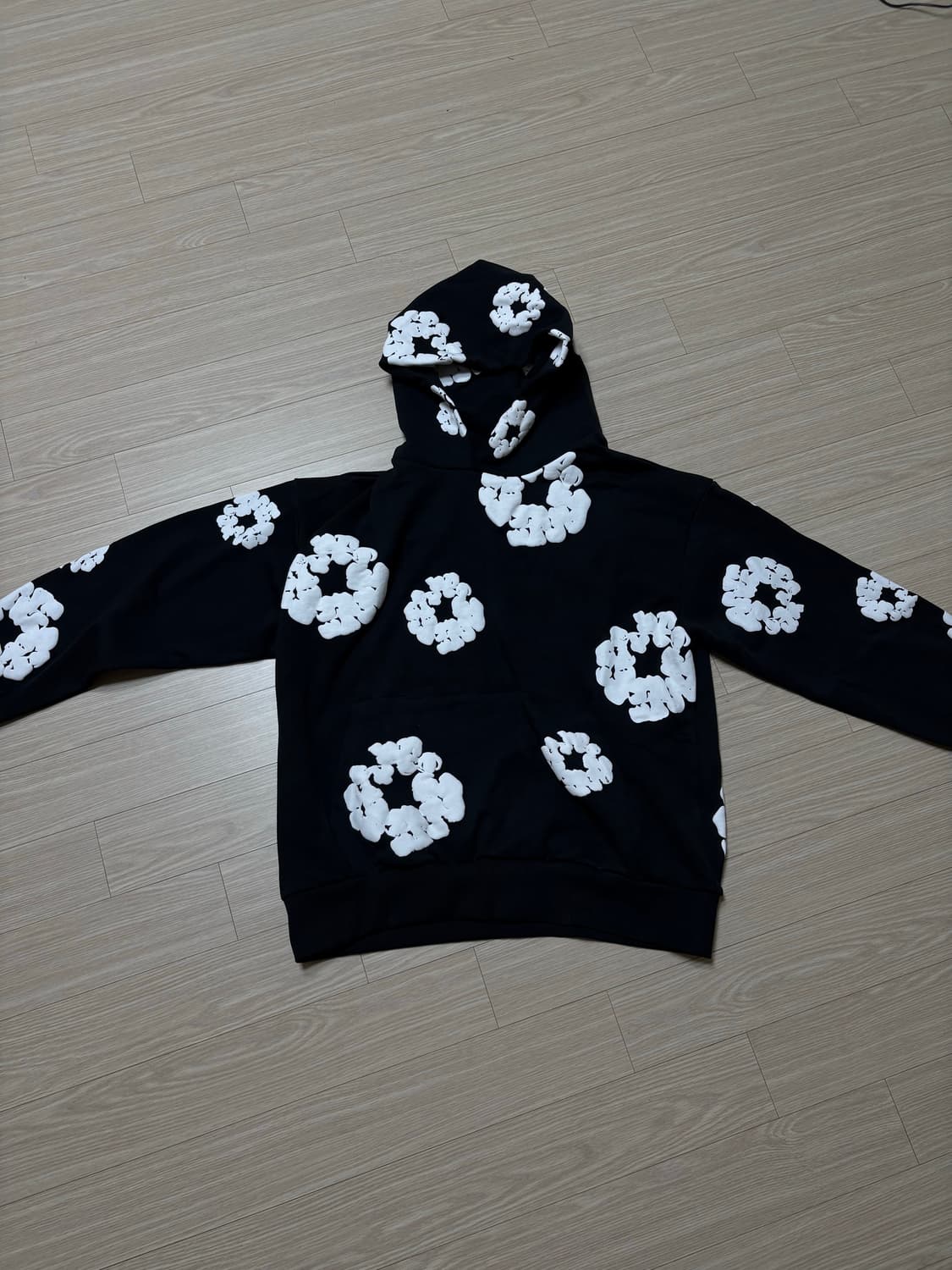 데님티어스 후드티 s 상품이미지1