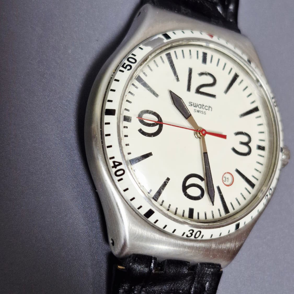 14) 빈티지 스와치 빅 클래식 caterhblack 시계 상품이미지3