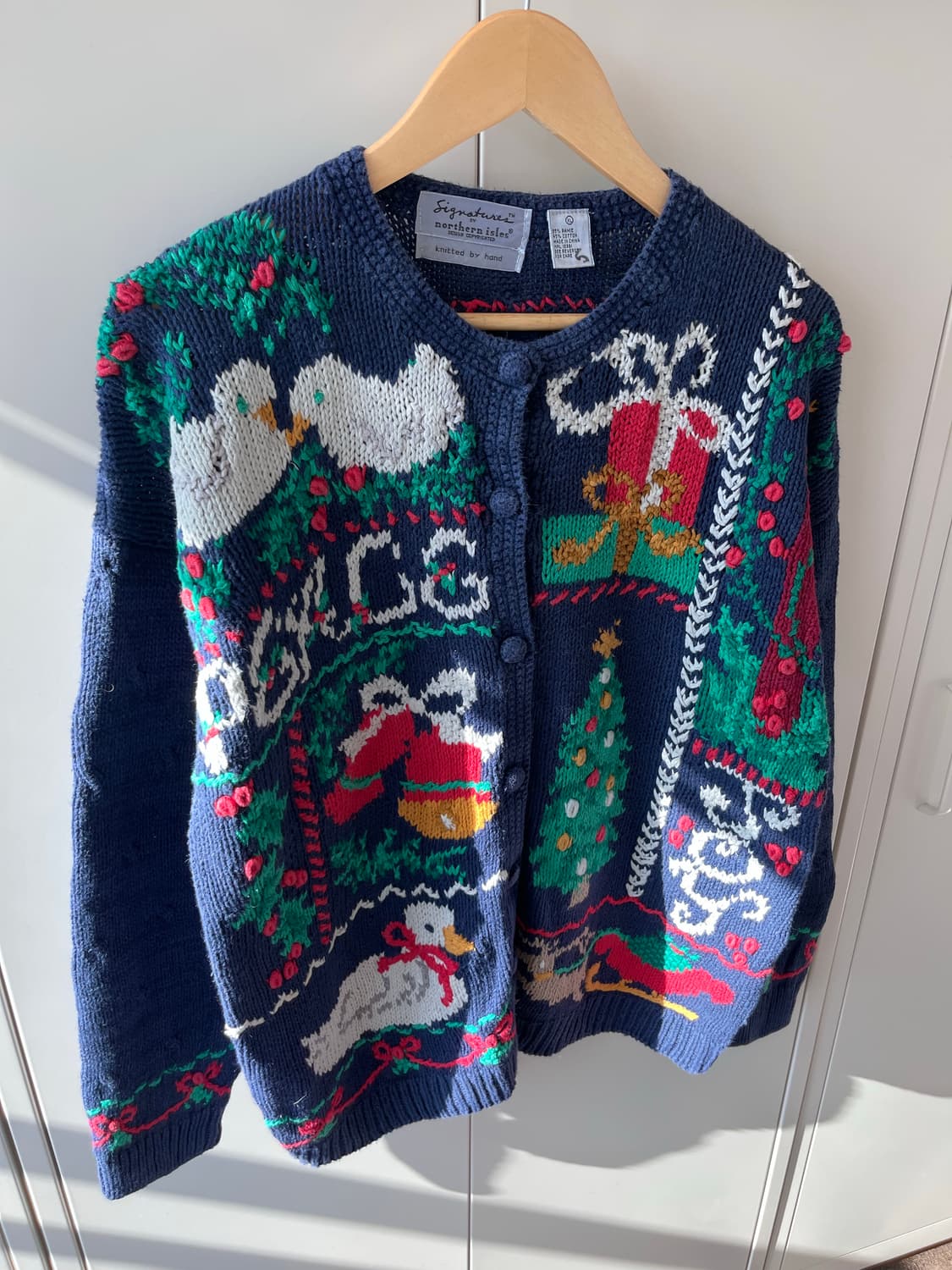 Northern isles 크리스마스 핸드메이드 니트 가디건  상품이미지9